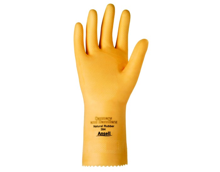 GLOVE  LATEX 12  19 MILS;PATTERN GRIP - Latex, Supported